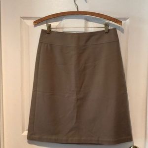 🆕 Banana Republic Tan Skirt NWT